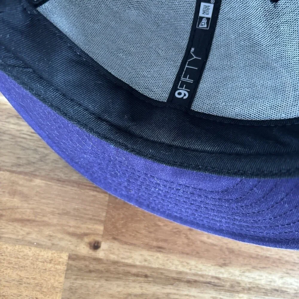 Los Angeles Lakers Cap Hat‎ Basketball Ball New Era NBA One Size Athletic Sports